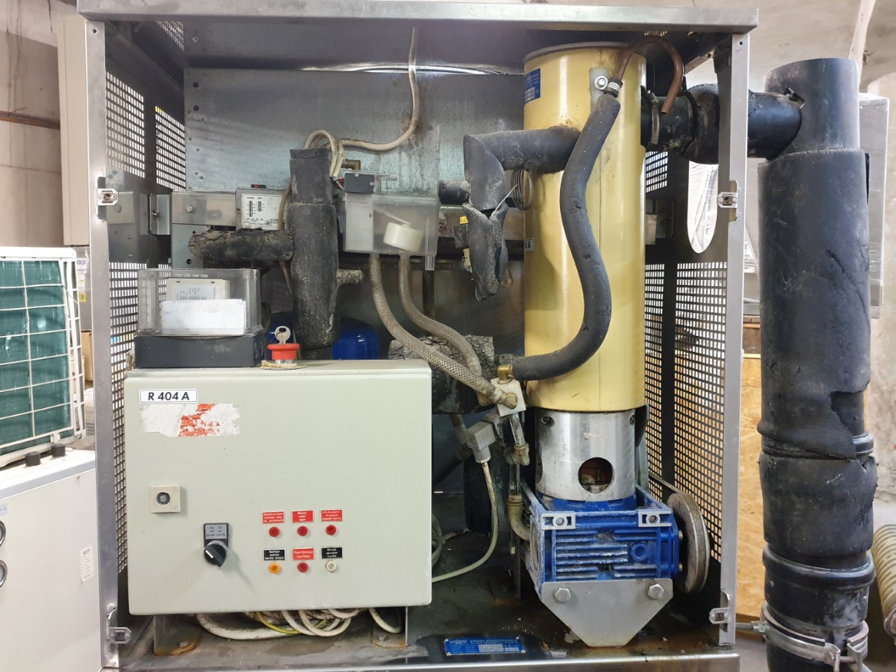 Used Ziegra ZBE 1200 flake ice machine HOS BV